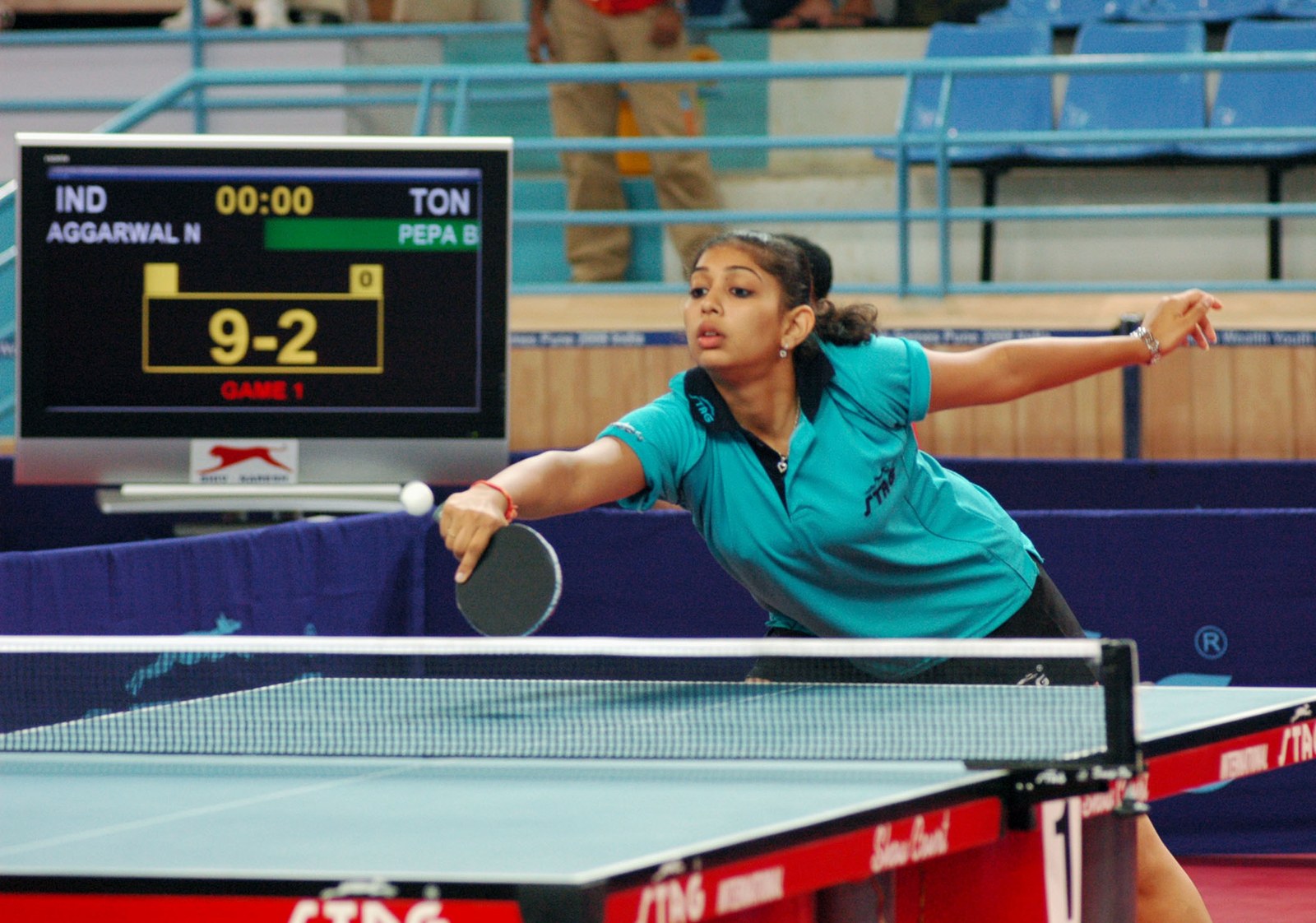 Neha Aggarwal, Indian table tennis player who studied at Columbia University and returned to work with OGQ